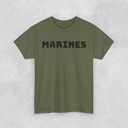 Marines Graphic Heavy Cotton T-shirt