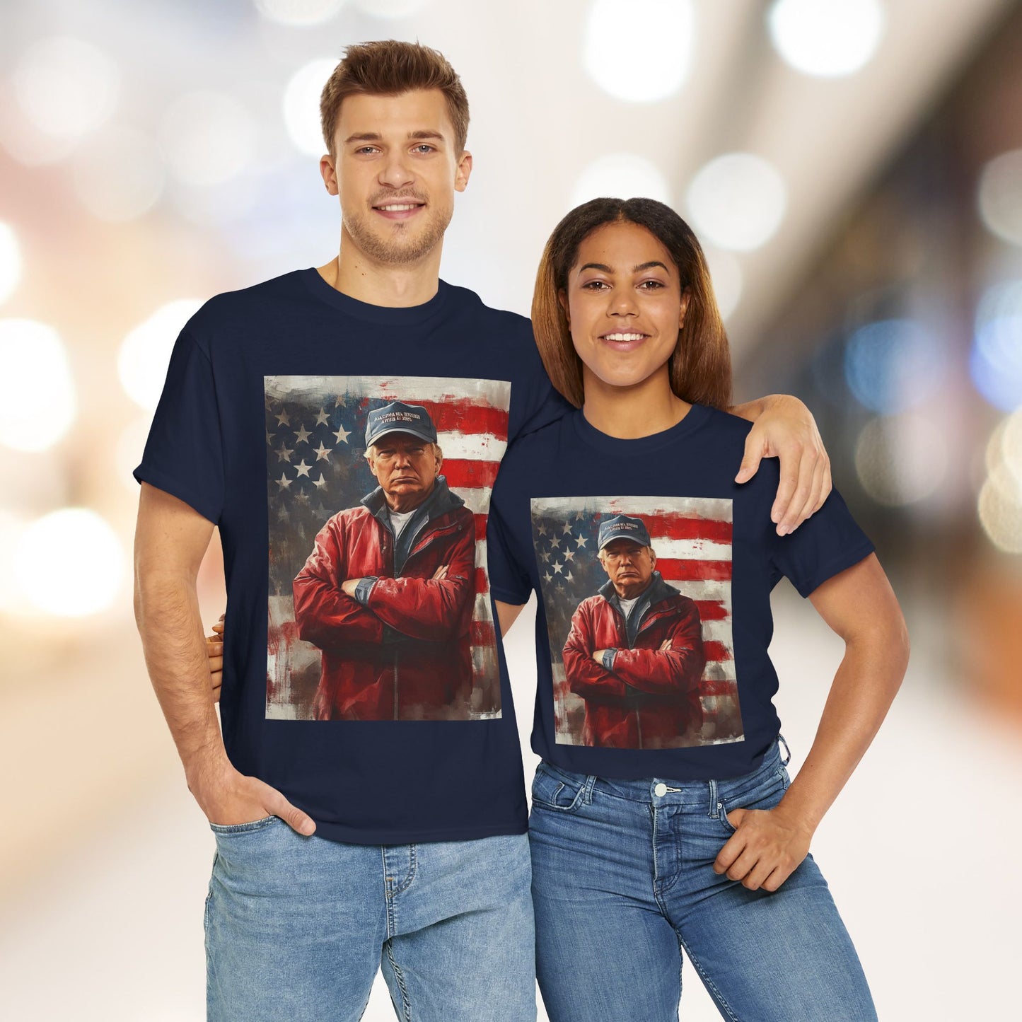 American Pride Unisex Heavy Cotton Tee