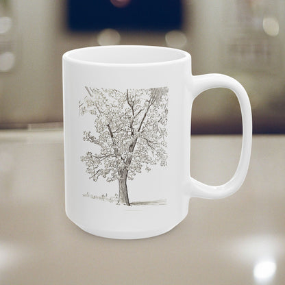 Budding Tree Ceramic Mug - 11oz & 15oz
