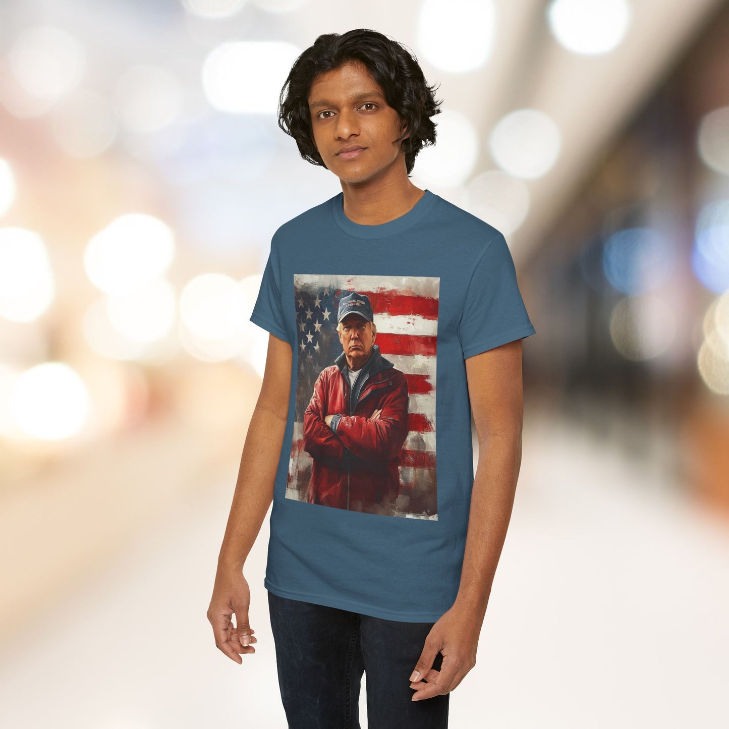 American Pride Unisex Heavy Cotton Tee