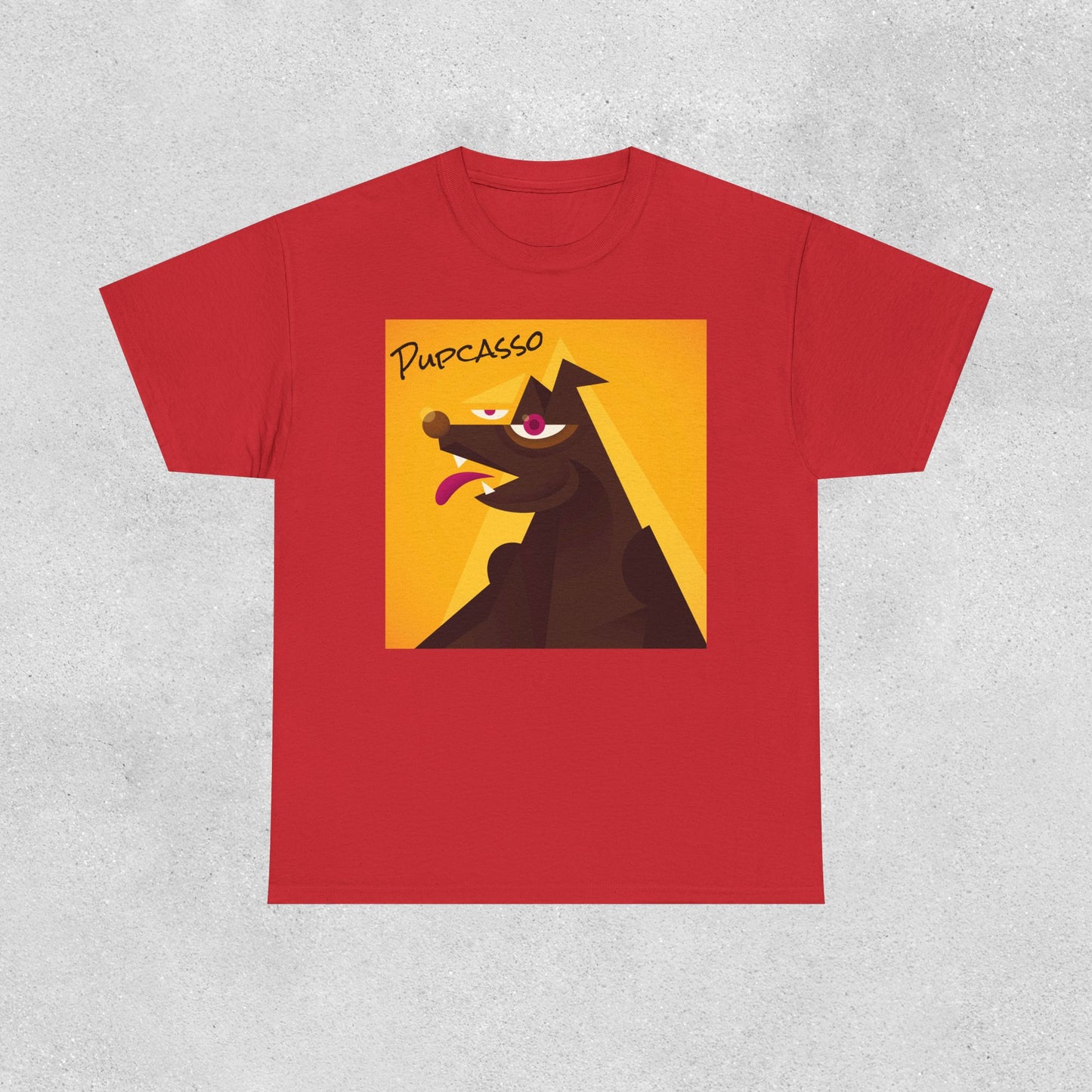 Pupcasso Dog Art T-Shirt