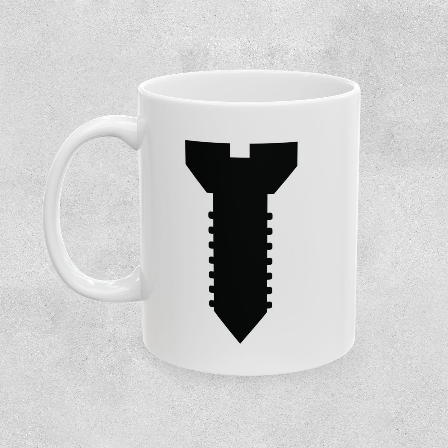 Graphic Screw Mug