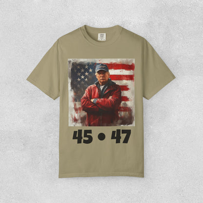 President Trump 45•47 Design T-Shirt