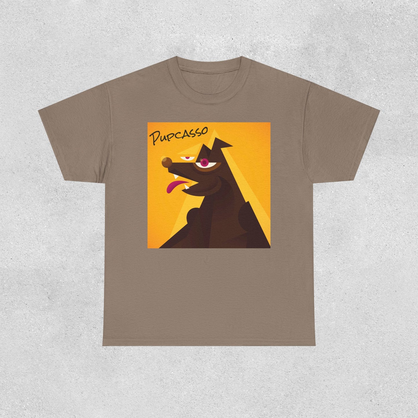 Pupcasso Dog Art T-Shirt