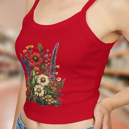 Wildflower Bouquet Strap Tank Top