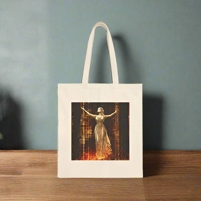 Golden Goddess Canvas Tote Bag